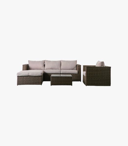 Sprawler Chaise Sofa Set