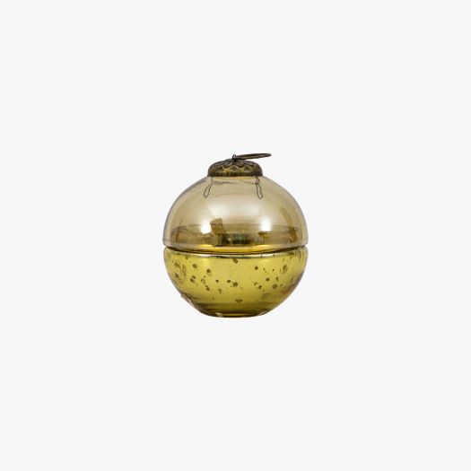 Heritage Bauble Votive Candle in Gold Lustre Small Pack of 2
