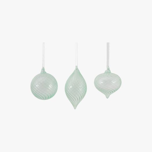 Kasia Baubles in Mint Green - Set of 3
