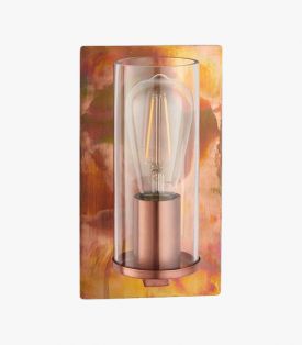 Timothy Wall Light in Copper Patina