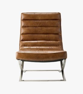 Edison Leather Lounger