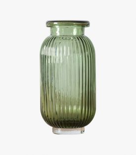 Acel Green Glass Vase
