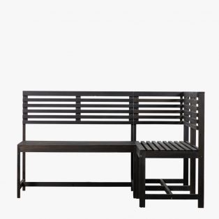 Mellow Balcony Bench Charcoal