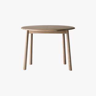 Rebecca Round Extendable Oak Dining Table
